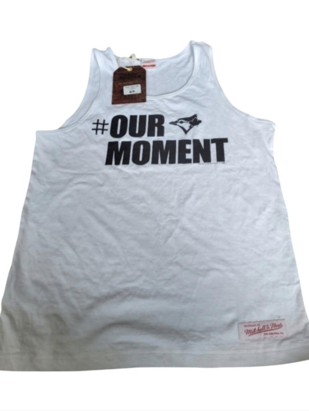 NWT Mitchell & Ness Our Moment Blue Jays Mens Size Small Tank Top